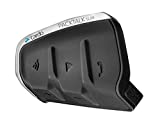 Cardo PTS00001 - PACKTALK Slim Motorcycle Bluetooth Communication System Headset - Black, Single Pack