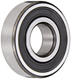 SKF 6305-RS1 Radial Bearing, Single Row, Deep Groove Design, ABEC 1 Precision, Single Seal, Contact, Normal Clearance, Standard Cage, 25mm Bore, 62mm OD, 17mm Width