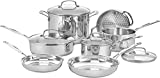 Cuisinart 77-11G Stainless Steel 11-Piece Set Chef's-Classic-Stainless-Cookware-Collection