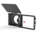 SmallRig Mini Matte Box for Mirrorless DSLR Cameras Compatible with 67mm/72mm/77mm/82mm/95mm Lenses - 3196