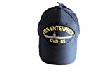 USS Enterprise CVN-65 Navy Ship HAT U.S Military Official Ball Cap U.S.A Made