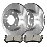 AutoShack RSCD65056-65056-785-2-4 Pair of 2 Front Driver and Passenger Side Disc Brake Kit Rotors and Ceramic Pads Replacement for 2000-2006 Chevrolet Tahoe GMC Yukon 1999-2006 Silverado Sierra 1500