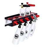 Turbo Pro Spray Bottle Storage Rack Abrasive Material Hanging Rail Car Beauty Shop Accessory Display Auto Cleaning Detailing Tools Hanger Bottle Organizer
