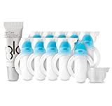GLO Brilliant 10 Pack Teeth Whitening Gel Treatment Kit for Fast, Pain-Free, Long Lasting Results. Clinically Proven. Includes 10 GLO Vials Plus Lip Care