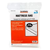 U-Haul Standard King Mattress Bag  Moving & Storage Cover for Mattress or Box Spring  96 x 78 x 10