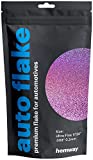 Hemway Auto Metal Flake Premium Glitter Paint Additive for Cars, Bikes, Automotives, Spray Painting, Epoxy Resin & DIY 100g / 3.5oz - Ultrafine (1/128" 0.008" 0.2mm) - Rose Pink Holographic