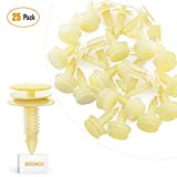 GOOACC 25 Front Door Trim Panel Retainers Clips Replaces for GM 10153057 Chevy Buick GMC Jimmy Pontiac Grand Prix 8mm Hole - 25pcs