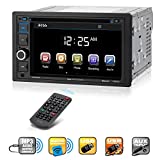 BOSS Audio Systems BV9364B Car Stereo DVD Player - Double Din, Bluetooth Audio/Hands-Free Calling, 6.2 Inch Touchscreen LCD Monitor, MP3 Player, CD, DVD, USB Port, SD, AUX Input, AM/FM Radio Receiver