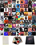 Unique America 150 Pcs Print Album Covers | Unique Square Printed Photos 4x4 inch | Total 80 Album Cover Posters Collage Kit | Music Posters for Room Aesthetic | Music Poster| Album Cover Art Posters