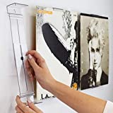 Album Mount Vinyl Record Frame, Wall Mount and Shelf Stand, Invisible and Adjustable, 1 Pack