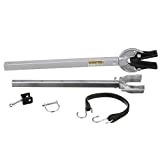 Attwood SP-400-RB Adjustable Transom Saver, 23 to 35 Inches, Composite Head Holds Engine, Roller and Trailer Mounts