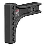 CURT 17131 Replacement Weight Distribution Hitch Shank, 2-1/2-Inch Receiver, 2-Inch Drop, 6-Inch Rise , Black