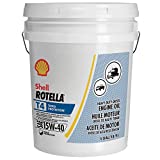 Shell Rotella T4 Triple Protection Conventional 15W-40 Diesel Engine Oil (5-Gallon Pail)