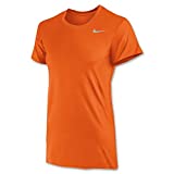 Nike Women's Dri-Fit Legend Short Sleeve T-Shirt (Medium, Orange)