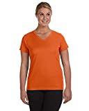 Augusta Sportswear Women's Wicking Tee Shirt, Orange, X-Large