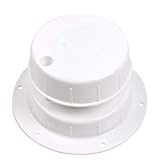 RVMATE Plumbing Vent, Camper Vent Cap Replacement, RV Sewer Vent Cap for 1 to 2 3/8" Pipe, White