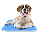 The Green Pet Shop Dog Cooling Mat, Extra Large - Pressure Activated Pet Cooling Mat For Dogs, Sized For XL Dogs (80 Plus Lb.) - Non-Toxic Gel, No Water or Electricity Needed for This Dog Cooling Pad