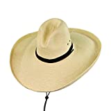 Sunbody Hats Gus Widebrim Guatemalan Palm Leaf Straw Hat (7 1/8)