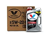 Valvoline Full Synthetic High Mileage with MaxLife Technology SAE 5W-20 Motor Oil 5 QT, Case of 3