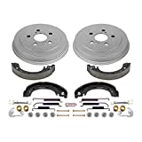 Power Stop KOE15385DK Autospecialty Rear Replacement Brake Kit-OE Brake Drums & Ceramic Brake Pads