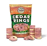 Cedar Sense Cedar Rings - 30 Pack Made in U.S.A.- Cedar Blocks for Clothes Storage - Cedar for Closets and Drawers - 100% Manufactured in The United States - Clothes Freshener