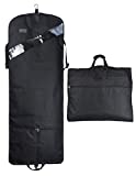 66'' Tri-fold Extra Long Dress Garment Bag, Premium & Breathable Tear-resistant Hanging Suit Cover for Travel and Storage