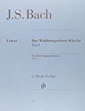 Well-Tempered Clavier Bwv 846-869 Part I (Bach) Das Wohltemperierte Klavier (Multilingual Edition)