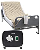 Vive Alternating Pressure Pad, Includes Mattress Pad and Electric Pump System