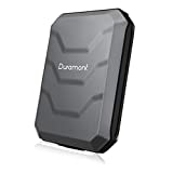 Duramont Aluminum Wallet Credit Card Holder With RFID Blocking Protection - Holds 10 Cards and Cash