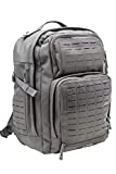 LA Police Gear Atlas 24 Hour Tactical Backpack for Men or Women, Large Hiking Backpack, Hunting Backpack, Bug Out Backpack - Grey