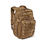 5.11 Tactical Backpack  Rush 12 2.0  Military Molle Pack, CCW and Laptop Compartment, 24 Liter, Small, Style 56561, Kangaroo