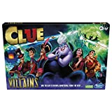 Clue: Disney Villains Edition Game, Board Game for Kids Ages 8+, Game for 2-6 Players, Fun Family Game for Disney Fans (Amazon Exclusive)