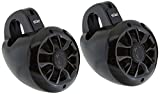 NOAM N4 - Pair of 4 Inch 2-Way Wakeboard Mountable Speakers, Marine Grade Weatherproof Construction for Utv, Boats, ATV Golf Carts and More