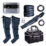 DSMAREF Recovery Compression System Full Package : Compression Pump, Recovery Boots, Arm Sleeve, Waist Sleeve, Carry Bag. (Boots Size : L)