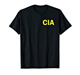 CIA Shirt, Central Intelligence Agency Classic Chest Logo T-Shirt