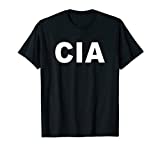 CIA Halloween Costume Cosplay Federal Law Enforcement T-Shirt