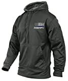 Rothco Thin Blue Line Concealed Carry Hoodie, Grey, Small