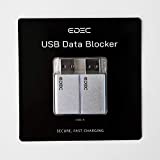 OffGrid by EDEC USB Data Blocker (2 Pack) for Cell Phone, Tablet, and Laptop, Block Unwanted Data Transfer, Protect Against Juice Jacking, Safely Charge iPhone, Android Devices