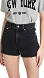 Madewell Women's Perfect Jean Shorts, Lunar, Black, 25