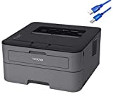 Brother HL-L2300d Compact Monochrome Laser Printer with Duplex Printing, 2400 x 600 DPI, up to 27 Pages per Minute, Automatic Duplex (2-Sided) Printing