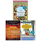 Sue Monk Kidd Collection 3 Books Set (The Invention of Wings, The Secret Life of Bees, The Mermaid Chair)