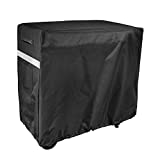 Grisun Griddle Cover for Camp Chef FTG600 Flat Top Griddle, 600D Fabric Waterproof Anti-Fade BBQ Cover for Blackstone 22" Griddle, Pit boss 22" Griddle with Stand, Come with Support Pole