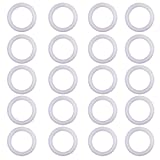 DERNORD Silicone Gasket Tri-Clover (Tri-clamp) O-Ring - 1.5 Inch (Pack of 20)