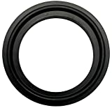 DR.COMPONENT 1.5" Sanitary Standard Tri-Clamp Gaskets (Pack of 25), Black EPDM