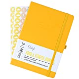 SOLIGT Food & Fitness Journal Planner (4 Months) with Wellness Calorie Counter for Meals, Workout, Weight Loss and Diet Tracking, A5 Size