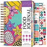 PLANBERRY Food Journal  Nutrition Planner with Diet & Calorie Tracker  Wellness Diary for Tracking Meals & Exercise  Weight Loss Journal for Women & Men  6.3x8.5 (Exotic Cocktail)