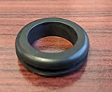 Rubber Grommets Water Seal Hydroponics Dutch Bucket for use with 1/2" SCH 40 PVC Pipe, 1" drilled Hole - Pack of 10