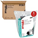 WypAll 91367CT Waterless Cleaning Wipes Refill Bags, 12 x 9, 75 per Pack (Case of 6)