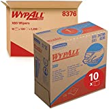 Wypall - KCC34790CT X60 Reusable Cloths (34790) in Convenient Pop-Up Box, White, 10 Boxes / Case, 126 Sheets / Box