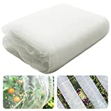 Alpurple Insect Bird Barrier Netting Mesh- 20 x 10 Feet Garden Bug Netting Plant Cover for Protect Plant Fruits Flower from Insect Bird Eating